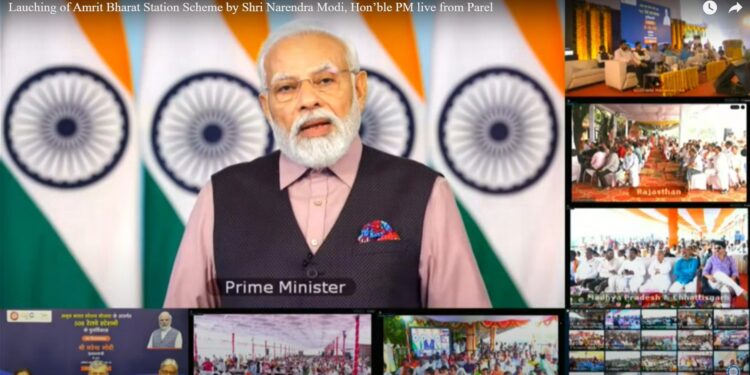 पंतप्रधानांच्या हस्ते ‘अमृत भारत स्थानक’ योजनेचा शुभारंभ; महाराष्ट्रातील ४४ रेल्वे स्थानकांचा समावेश