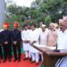 उपमुख्यमंत्री अजित पवार यांच्याहस्ते स्वातंत्र्यदिनाच्या 76 व्या वर्धापनदिनानिमित्त कोल्हापूर येथील जिल्हाधिकारी कार्यालयाच्या प्रांगणात ध्वजारोहण