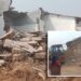 शाळेच्या आरक्षणावरील बेकायदा इमारत जमीनदोस्त; मनपा आय प्रभागाची कारवाई