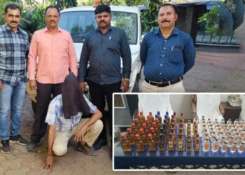 कल्याण पूर्वेत दारूचा साठा जप्त; कल्याण-डोंबिवलीत निवडणुकीच्या तोंडावर दारूची आवक वाढली
