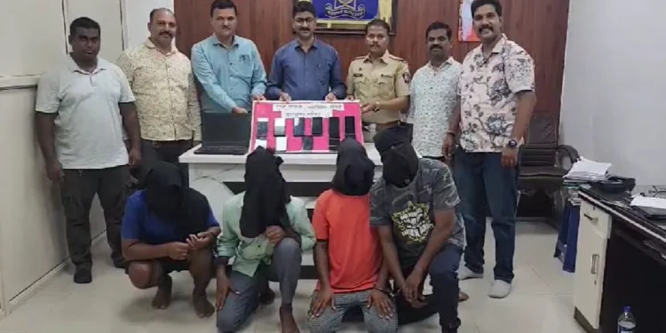 रेल्वे प्रवाशांना लुटणाऱ्या टोळीचा रेल्वे क्राईम ब्रँच पोलिसांनी केला पर्दाफाश