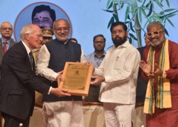 वर्ल्ड ॲग्रीकल्चर फोरमकडून मुख्यमंत्री एकनाथ शिंदेंचा जागतिक कृषी पुरस्काराने गौरव