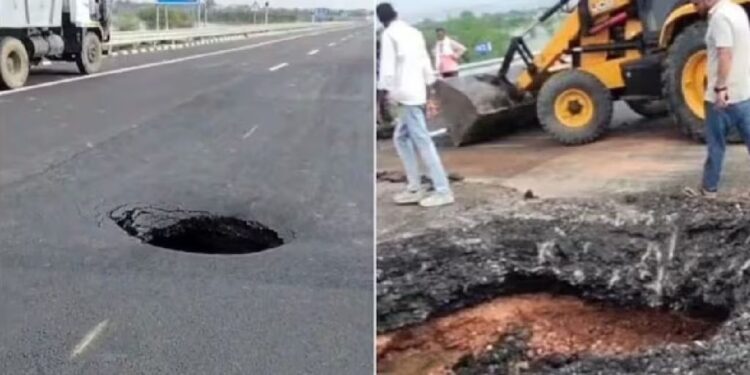 मुंबई-दिल्ली महामार्ग उंदरामुळे खचला, अजब दावा करणाऱ्या कर्मचाऱ्याची झाली हकालपट्टी