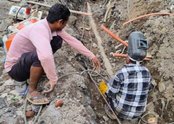 महापालिका क्षेत्रातील बेकायदा नळजोडण्यांवर धडक कारवाई