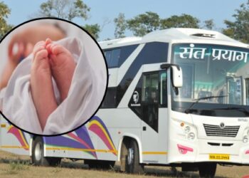चालत्या बस मधून फेकले नवजात बाळाला; बाळाचा मृत्यू, जोडप्याला अटक