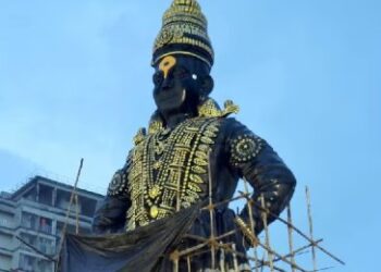 ठाण्यात विठ्ठलाची ५१ फूट उंच मूर्ती, उपमुख्यमंत्र्यांच्या हस्ते होणार लोकार्पण