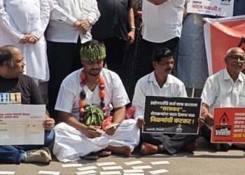 कर्जतमध्ये शरद पवार गटाची “काळी दिवाळी”