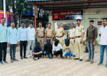 यवत पोलीसांची कामगिरी; शस्त्र घेऊन दहशत निर्माण करणाऱ्या ४ सराईत गुन्हेगारांना अटक