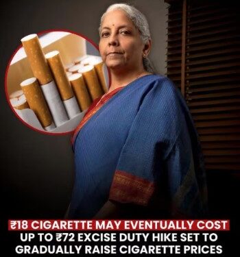 १८ रुपयाची सिगारेट आता ७२ रुपयांना! लवकरच धुम्रपान करणाऱ्यांना बसणार मोठा फटका