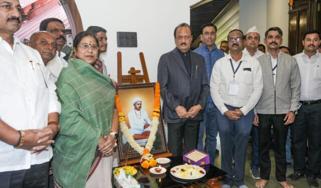 संत जगनाडे महाराज जयंती दिनानिमित्त उपमुख्यमंत्री अजित पवार यांचे अभिवादन