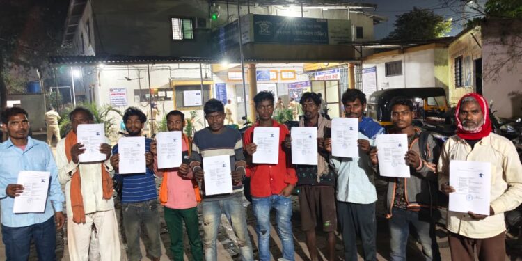 अंबरनाथमध्ये बंधबिगार कामगारांची सुटका