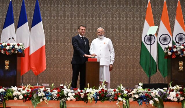 भारत-फ्रान्स संबंधांना ‘स्पेशल ग्लोबल स्ट्रॅटेजिक पार्टनरशिप’चा दर्जा – प्रधानमंत्री नरेंद्र मोदी यांची घोषणा