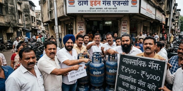 टंचाई की काळाबाजार? ठाण्यात व्यावसायिक गॅस सिलिंडरसाठी मोजावे लागतायत ४ ते ५ हजार रुपये; हॉटेल मालकांचा संताप