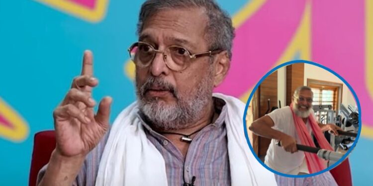 ७६ व्या वर्षीही फिटनेसचा जलवा; नाना पाटेकर यांचा वर्कआऊट व्हिडिओ व्हायरल
