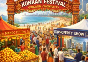 गिरगाव चौपाटीवर रंगणार कोकणी मेळावा! २४ एप्रिलपासून ‘मँगो फेस्टिव्हल’ आणि ‘प्रॉपर्टी शो’ची मेजवानी