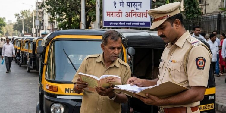 महाराष्ट्र दिनापासून रिक्षा-टॅक्सी चालकांसाठी मराठी अनिवार्य; नियमभंग केल्यास परवाना रद्द होणार