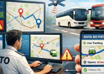 खासगी बसवर सरकारचा डिजिटल ‘वॉच’; आता फिटनेसपासून ड्रायव्हरपर्यंत सर्वकाही ट्रॅक होणार!