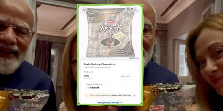PM मोदींच्या ‘Melody’ गिफ्टची सोशल मीडियावर धूम; Blinkit-Zepto वर टॉफी Out Of Stock