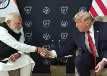 जी-७ परिषदेत मोदी-ट्रम्प भेट; भारताच्या सुरक्षेसाठी अमेरिकेच्या पाठिंब्याची ग्वाही!