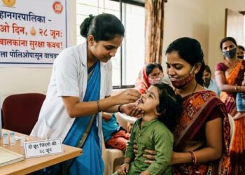 ठाणे ग्रामीणमध्ये पोलिओ मोहिमेला उदंड प्रतिसाद; १.१७ लाखांहून अधिक चिमुरड्यांना डोस!