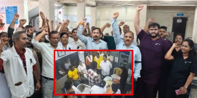 डॉक्टरांवरील हल्ला प्रकरण: आंदोलन पेटले, रमेश म्हात्रेंचे नगरसेवकपद धोक्यात!