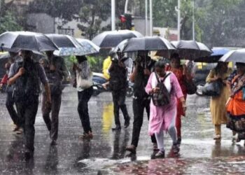 मुंबईत पावसाचा रेड अलर्ट: खासगी क्षेत्राला ‘WFH’, सरकारी कर्मचाऱ्यांना ‘हाफ डे’!