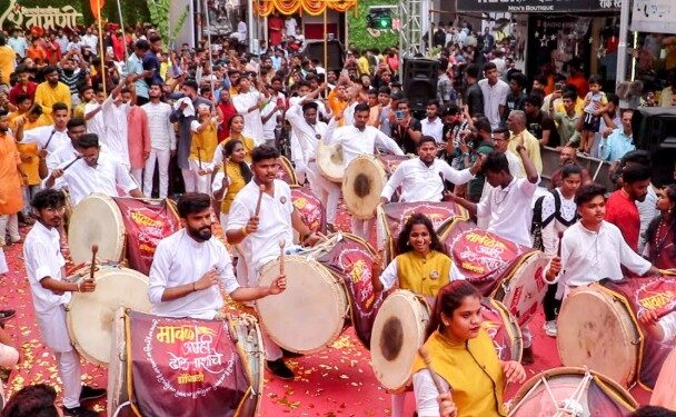 गणेशोत्सवाच्या उत्साहात आवाजावर मर्यादा; ढोल-ताशा सरावावर आता महापालिकेची नजर!
