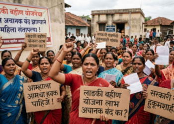 लाडकी बहीण योजनेतून ९२ लाख महिला अपात्र; आज आझाद मैदानावर आंदोलन!