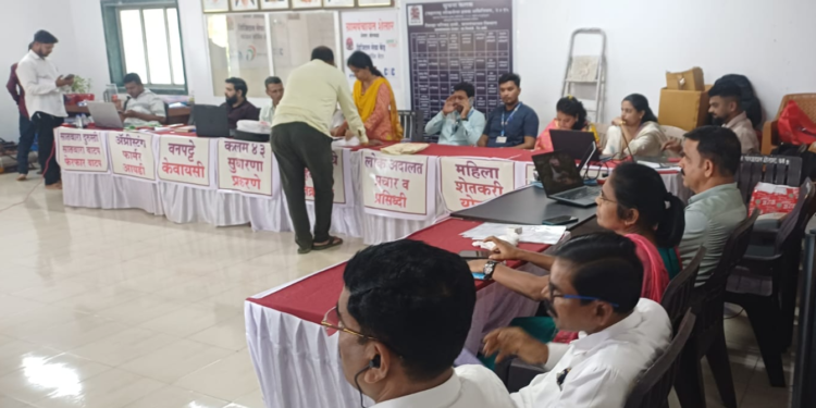 ‘सेवा संकल्प’ शिबिराला नागरिकांचा उत्स्फूर्त प्रतिसाद; एकाच छताखाली विविध शासकीय सेवांचा लाभ